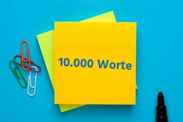 10.000 Worte